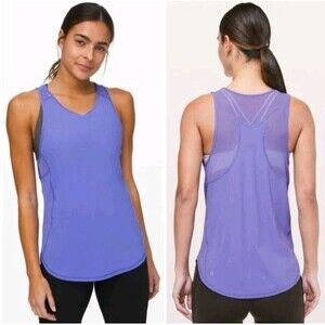 Lululemon Athletica Women's Sculpt Tank Il - Violet Viola Sport Casual Size XS